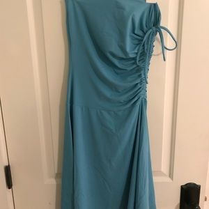 Susan Monaco strapless knit dress-S